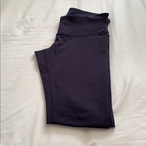 Lululemon navy wunder under full length size 8!